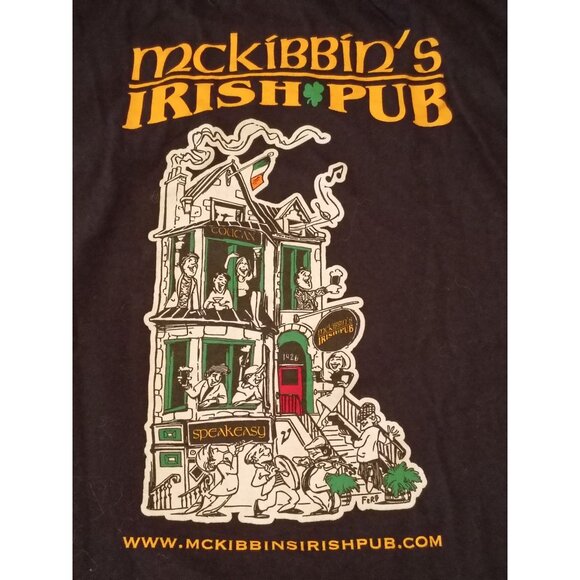 McKibbins Irish Pub T-Shirt 2XL Speakeasy Graphic - Picture 1 of 8